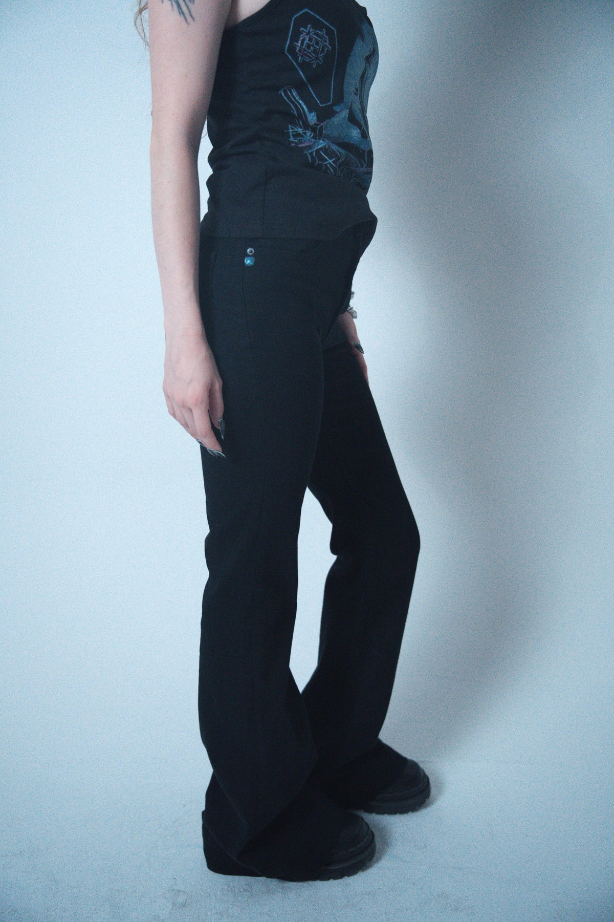 ARMAGEDDON - WOMENS FLARE JEANS