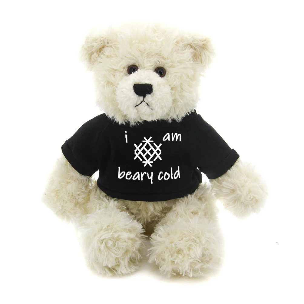 "i am beary cold" bear