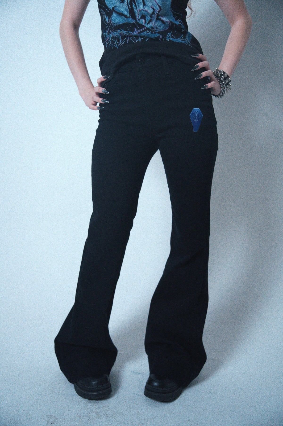 ARMAGEDDON - WOMENS FLARE JEANS