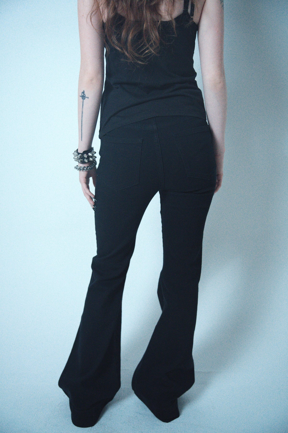 ARMAGEDDON - WOMENS FLARE JEANS
